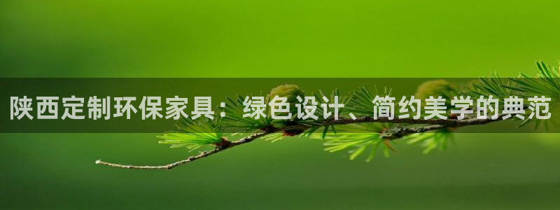 杏耀app怎样申请退款：陕西定制环保家具：绿色设计、简约美学