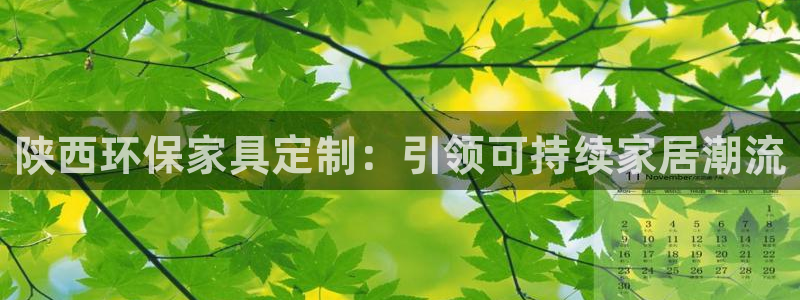 杏耀网页手机登录：陕西环保家具定制：引领可持续家居潮流